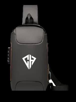 CHISSELED Sling Bag in Onyx