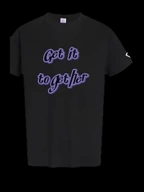 Get It Together Tee in Onyx