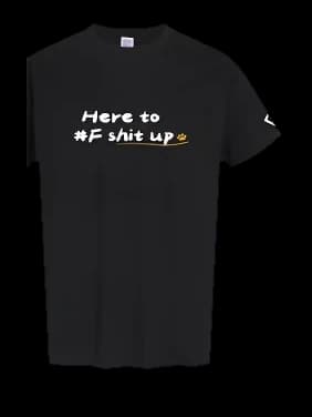 Here To Tee in Onyx